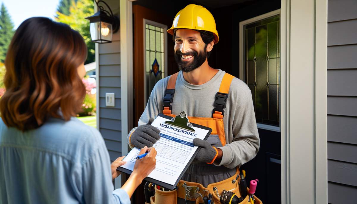 Affordable licensed electrician providing upfront quote to Oregon homeowner
