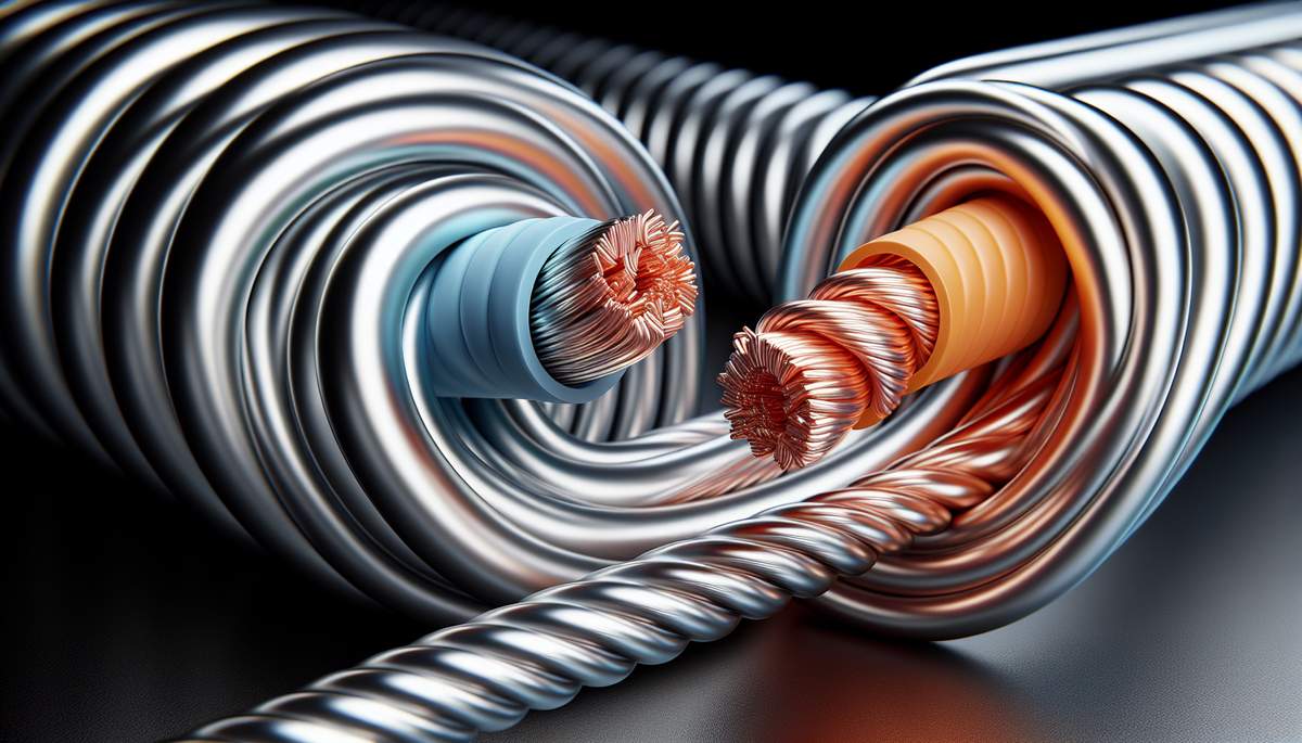 COPALUM crimp connection detail on aluminum wiring repair in Oregon