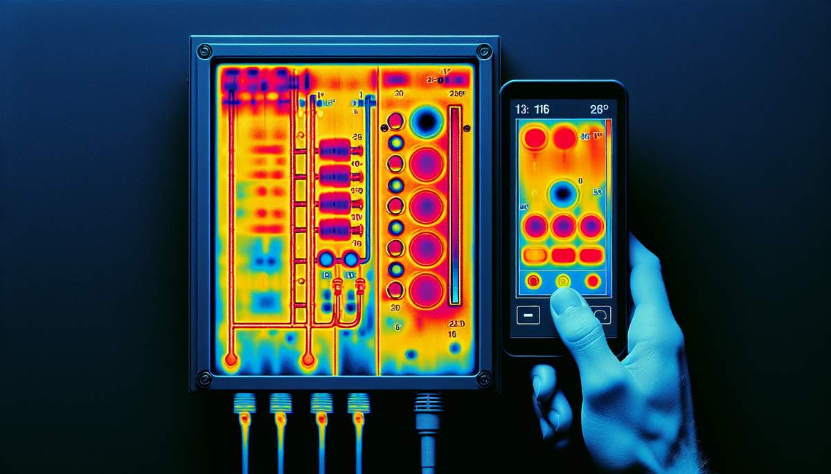 Electrician testing outlet polarity and GFCI function during Oregon safety inspection