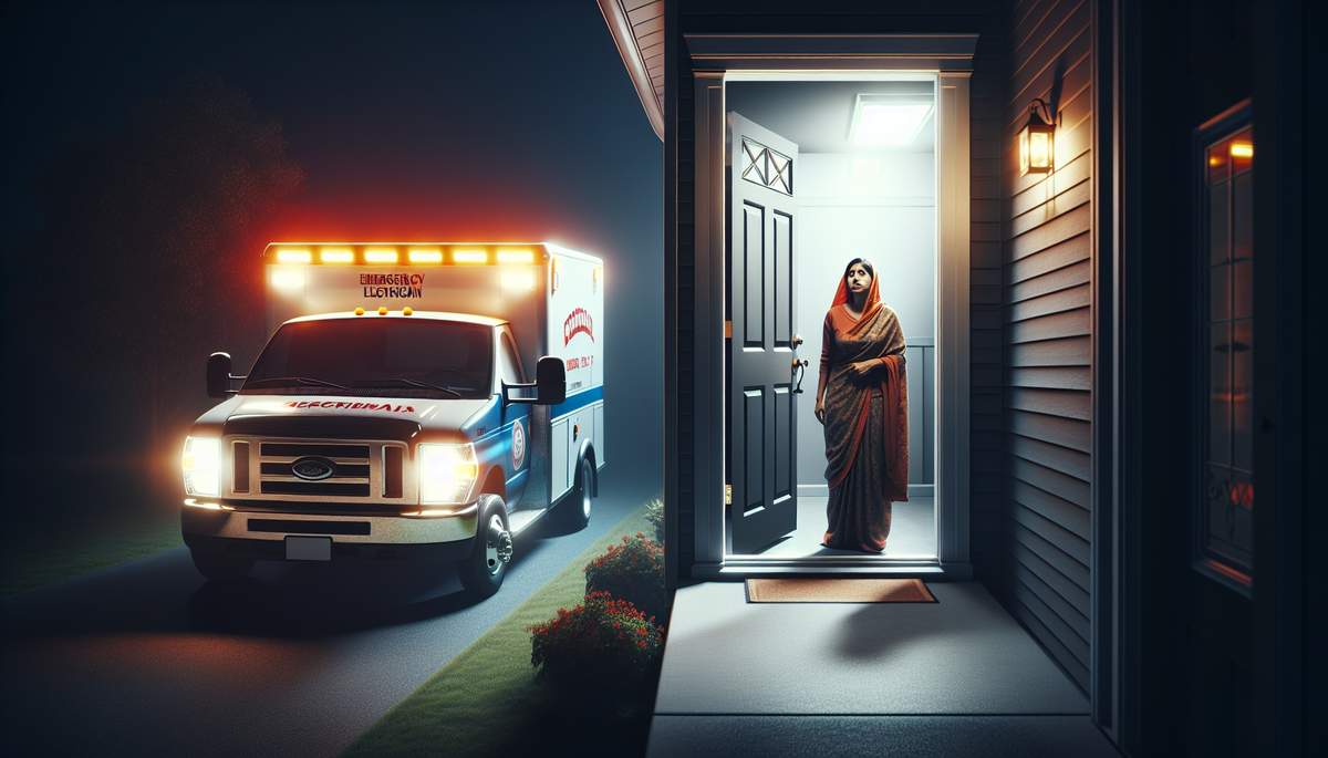 Emergency electrician responding to urgent electrical hazard in Oregon home