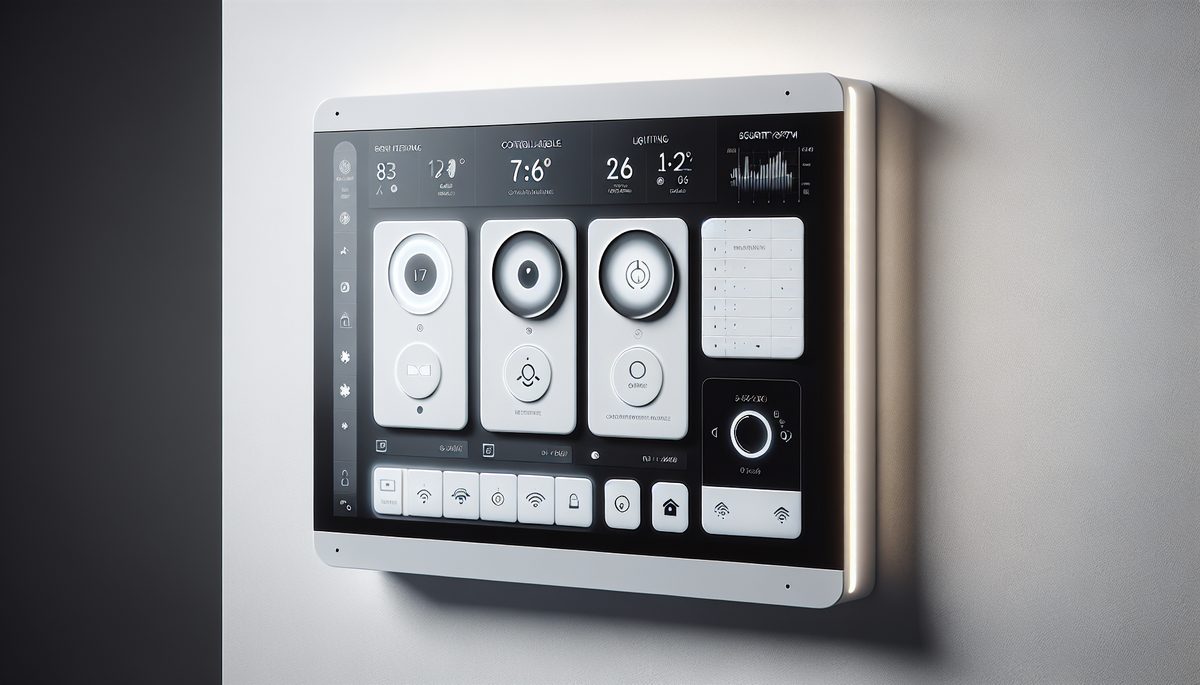 Centralized wiring panel with Cat6 patch panel and network switch in Oregon home